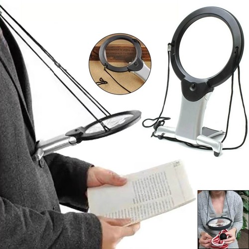 Large magnifying glass with - magnifying,