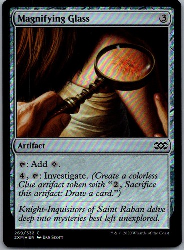 Magnifying glass 269 double - glass,