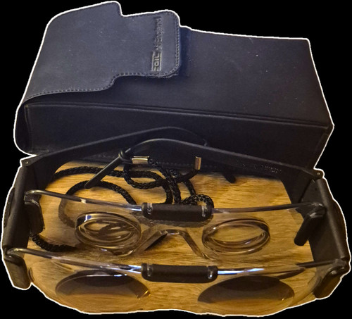 Coil magnifying glasses with - magnifying,