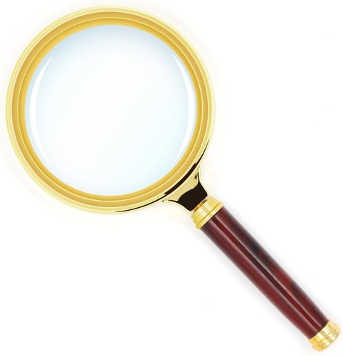 Elegant 10x magnifying glass - magnifying,