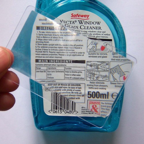 Credit card size magnifier - credit,