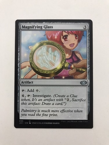 Magnifying glass anime mtg - magnifying,