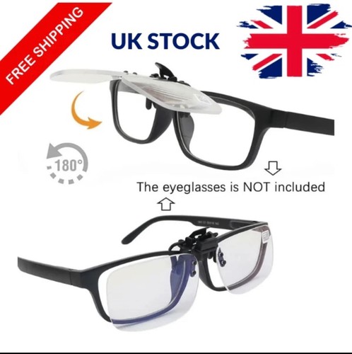 Clip flip magnifying - on,