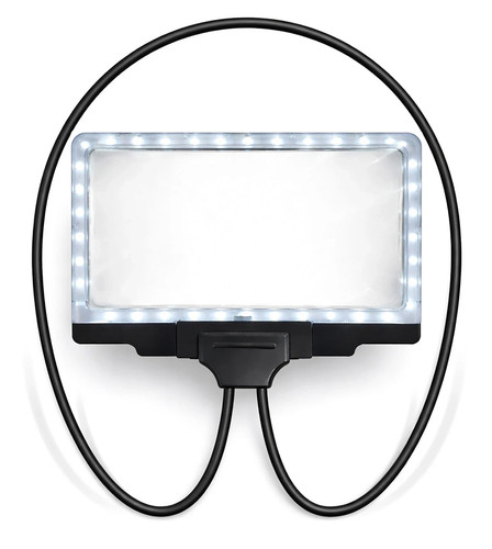 Hands free magnifying glass - hands,