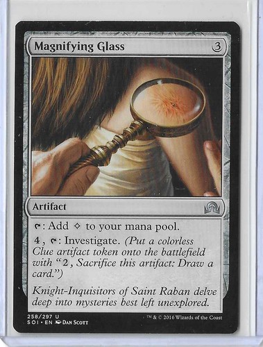 Mtg magnifying glass shadows - mtg,