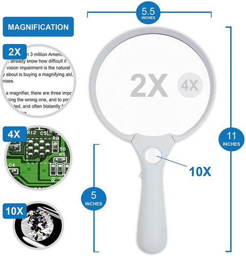 Extra large led handheld - extra,