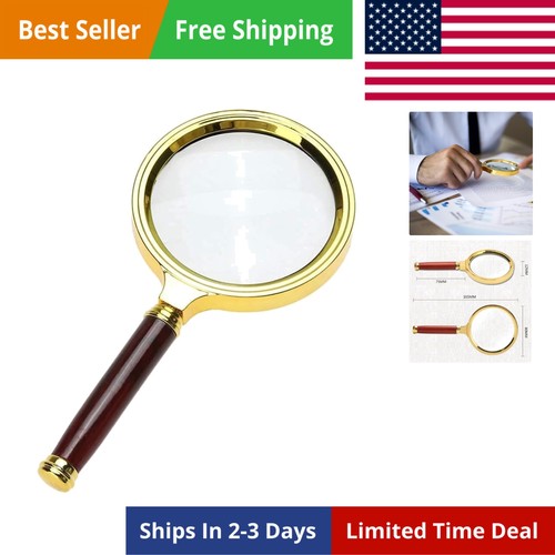 Handheld magnifying glass - handheld,