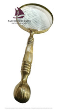 ZAIN Nautical Brass Magnifying