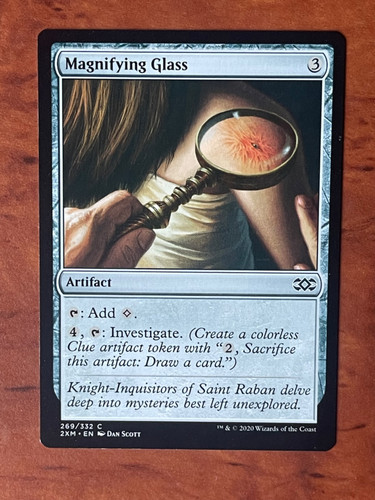 Magnifying glass mtg magic the - glass,
