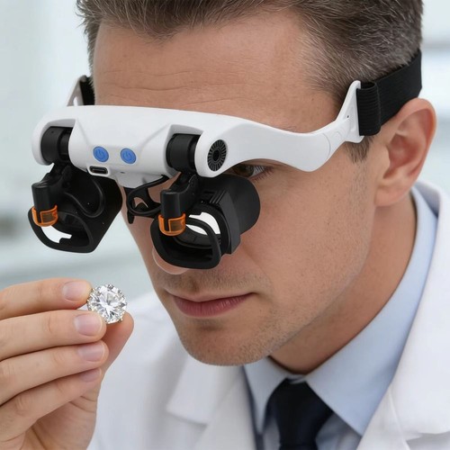 High power magnifying headband - magnifying,