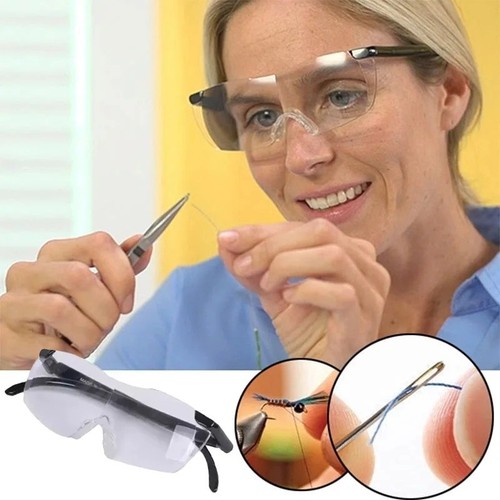 350 magnifier glasses with - 350%,