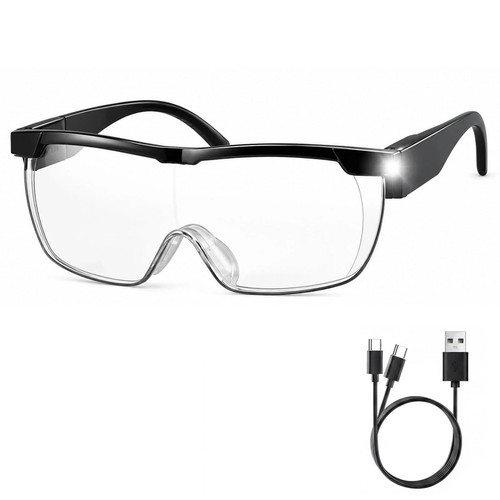 300 magnifying glasses with - 300%,